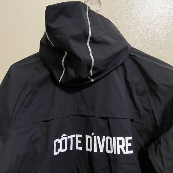 Nike Pro Elite Cote Divoire Team Issue Running Storm Rain Jacket Men's L NEW - Picture 9 of 13